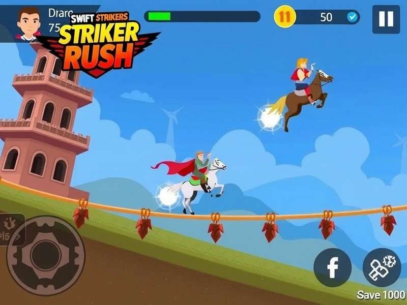 Swift Strikers Rajasthan Rush gameplay screenshot